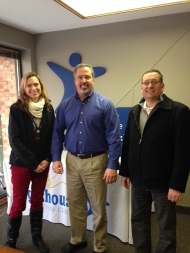 From left to right pictured: Ramona Kauffman, Gregg Maggioli, and Jeff Anglemyer