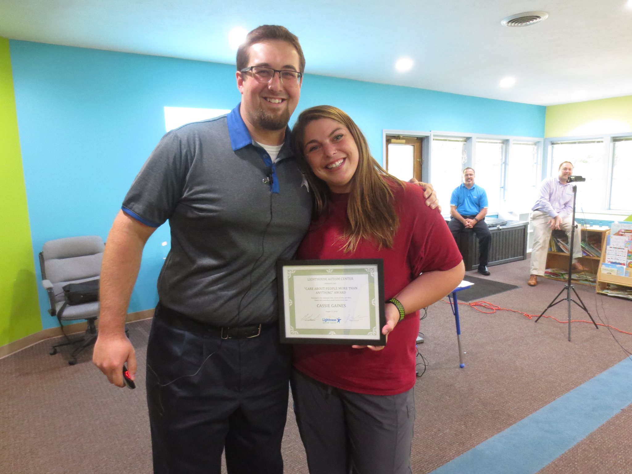 Lighthouse Autism Center Award Winner, Cassie Gaines: Care about People More than Anything