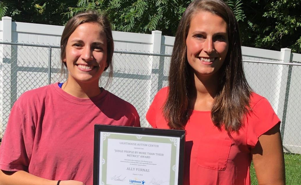Lighthouse Autism Center Award Winner, Ally Furnas: Judge People by More than Their Metrics