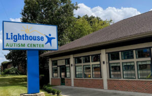 An exterior shot of Lighthouse Autism Center in Kalamazoo in Michigan
